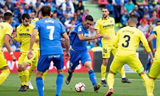 Jorge Molina en el Getafe-Villarreal. | EFE