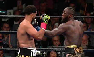 Deontay Wilder destroza a Breazeale con un tremendo KO en el primer asalto