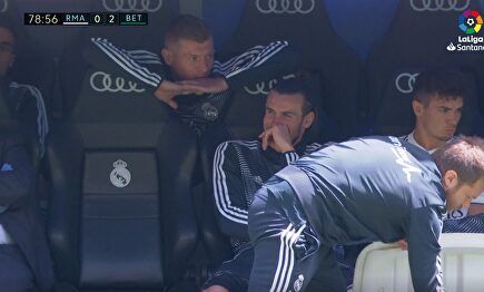 El centrocampista alemán reconoce que la situación de Bale en el Real Madrid es insatisfactoria para todos | Captura LaLiga Santander