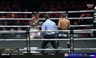 Brutal KO de Naoya Inoue a Manny Rodríguez en el segundo asalto