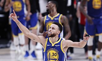 Stephen Curry, líder de los Warriors. |  EFE