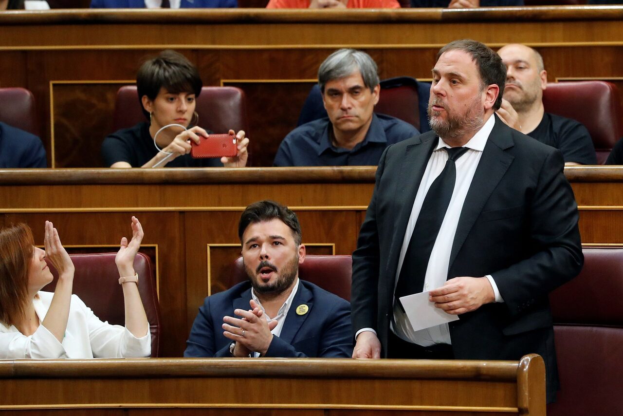 Junqueras en el Congreso, |  EFE
