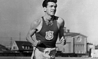 Louis Zamperini, uno de los atletas más trascendentales de la historia, pese a no haber ganando ningún oro. |  Página web oficial 'Unbroken'