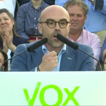 Buxadé: "Votar en Europa a PP, Cs y PSOE es exactamente lo mismo"