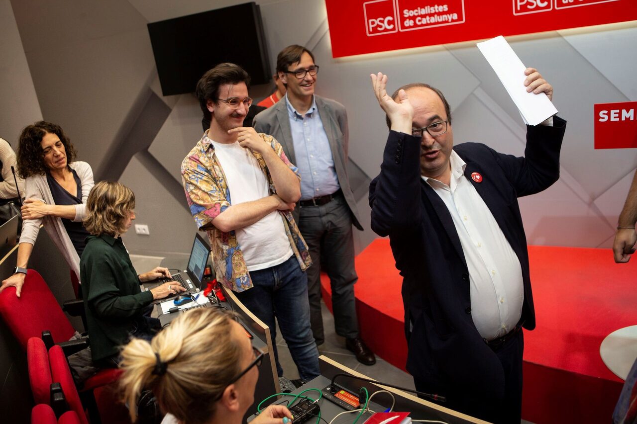 El líder del PSC, Miquel Iceta |  EFE