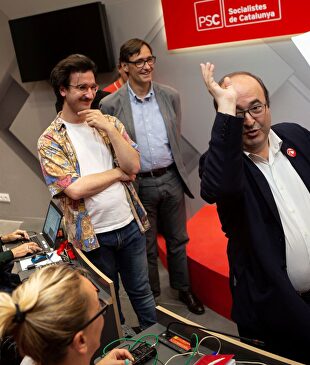 El líder del PSC, Miquel Iceta |  EFE