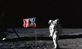 El hombre, en la Luna |  NASA