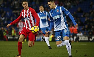 Hermoso en un Espanyol-Atlético de Madrid. |  Cordon Press