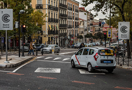 Taxi de Madrid |  Alamy