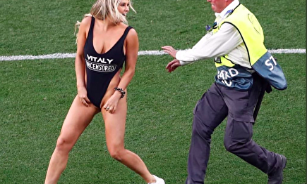 Kinsey Wolanski antes de ser pillada. |  Captura