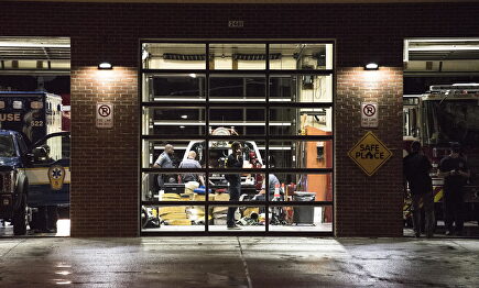 Edificio donde se ha producido el tiroteo |  EFE