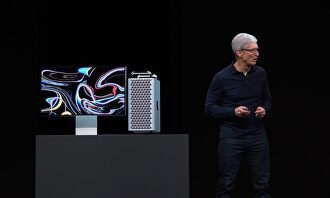 Tim Cook presentando el nuevo Mac Pro. |  Europa Press