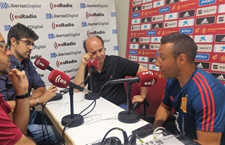 Santi Cazorla, entrevistado en El Primer Palo. |  LD
