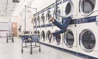 Una lavandería. |  Hugo Ferrer