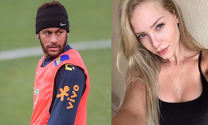 Neymar y Najila |  Montaje