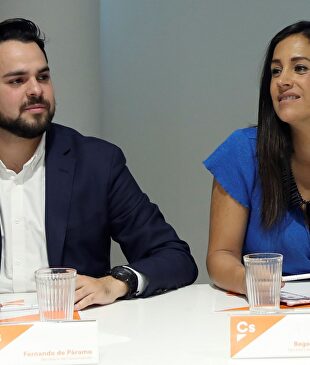 Fernando de Páramo y Begoña Villacís |  EFE