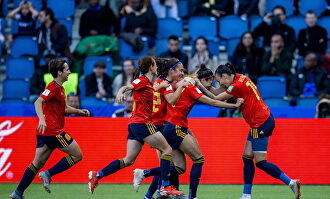 La Selección celebrando |  EFE