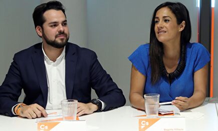 Fernando de Páramo y Begoña Villacís |  EFE