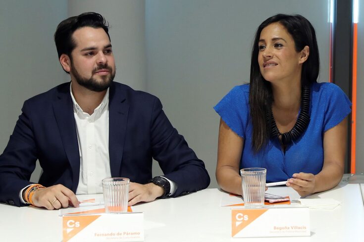 Fernando de Páramo y Begoña Villacís |  EFE