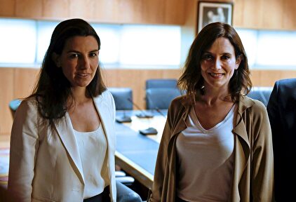 Rocío Monasterio e Isabel Díaz Ayuso en una imagen de archivo. |  EFE