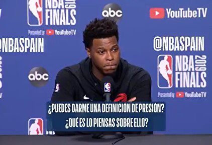 La admirable lección de humildad de una estrella de la NBA hablando de "presión"
