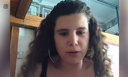 Carla Vigo, en un directo en Instagram |  Instagram