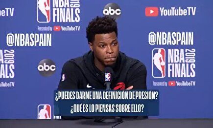 La admirable lección de humildad de una estrella de la NBA hablando de "presión"