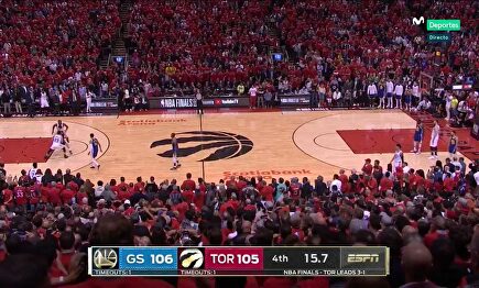 Toronto Raptors tuvo el anillo en su mano con un último lanzamiento sobre la bocina