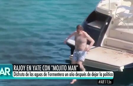 Rajoy en un yate |  Telecinco