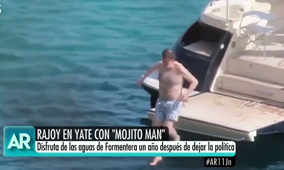 Rajoy en un yate |  Telecinco