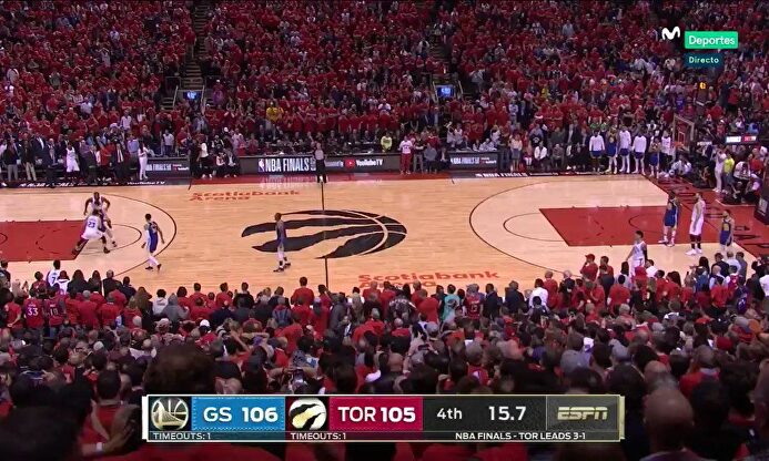 Toronto Raptors tuvo el anillo en su mano con un último lanzamiento sobre la bocina