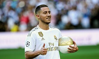 Presentación de Hazard como nuevo jugador del  Real Madrid: "He cumplido mi sueño desde pequeño"
