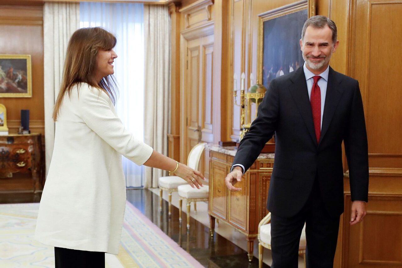 Laura Borràs intentó agraviar a Felipe VI |  Cordon Press