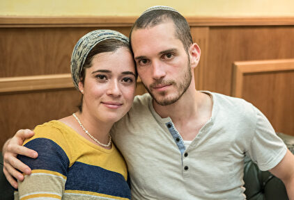 Shira y Amichai Ish-Ran, durante la entrevista. |  C.Jorda