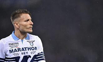 Ciro Immobile, durante la final de la pasada Coppa de Italia. |  Cordon Press