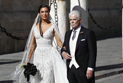 Pilar Rubio y su padre Manuel Rubio |  Gtres