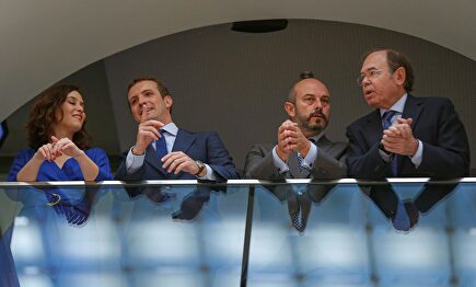 Ayuso, Casado, Rollán y García Escudero |  EFE