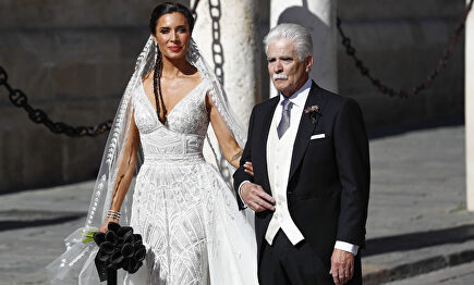 Pilar Rubio y su padre Manuel Rubio |  Gtres