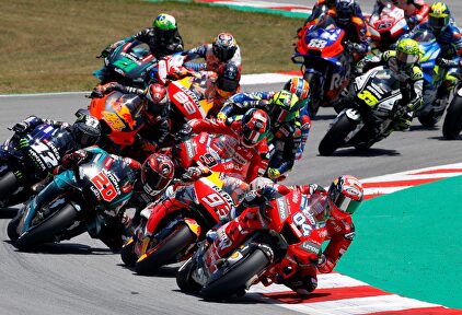 Marc Márquez se impone en el Circuito de Cataluña. |  EFE