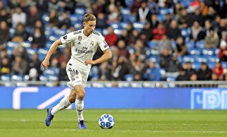 Marcos Llorente, en un partido con el Real Madrid la pasada temporada. |  Cordon Press