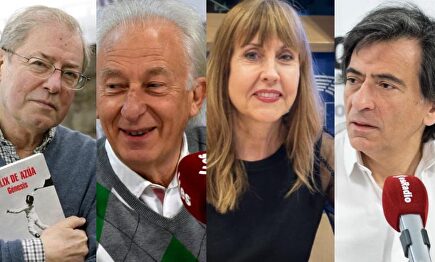 Azúa, Boadella, Giménez Barbat y Espada. |  EFE