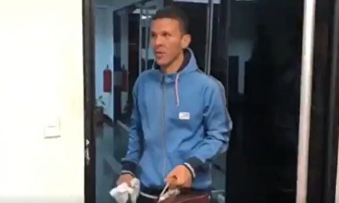 Gilber Caro es liberado. |  @grupodeboston