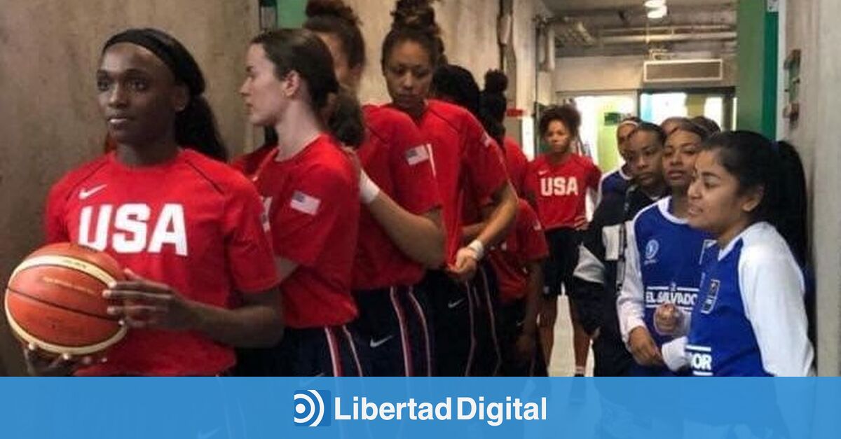 Abstracción eso es todo virtud La abismal diferencia de altura entre el combinado de baloncesto femenino  sub-16 de Estados Unidos y El Salvador - Libertad Digital