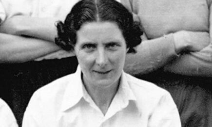 Imagen de Lily Parr con la camiseta del Dick, Kerr’s Ladies. |  Wikipedia