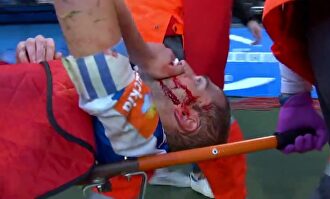 La escalofriante entrada de Pedraza a Bergantiños que lo mandó al hospital