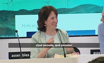 El supremacismo de la presidenta de la ANC: "Qué borde y pesada la española esta"