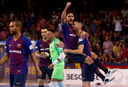 Jugadores del Barça |  EFE