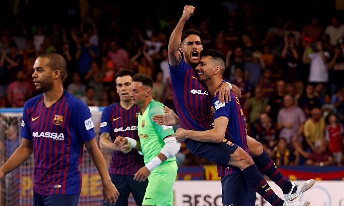 Jugadores del Barça |  EFE