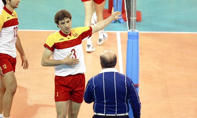 Miguel Ángel Falasca, durante un encuentro con la selección española. |  Cordon Press