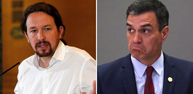 Pablo Iglesias y Pedro Sánchez. |  Archivo